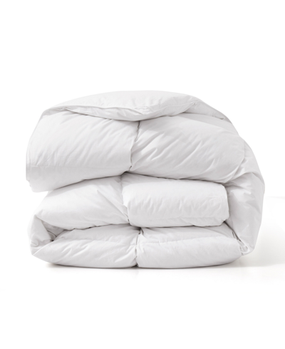 Unikome 500 Thread Count All Season Down Feather Comforter, Queen In White