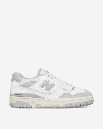 New Balance 550运动鞋 In White,grey