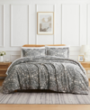 SOUTHSHORE FINE LINENS ASHANTI MICROFIBER 3 PIECE DUVET COVER SET, KING