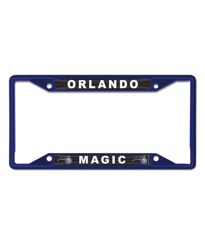 Wincraft Orlando Magic Chrome Color License Plate Frame In Blue