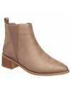 C&C CALIFORNIA RUSTIK WOMENS SUEDE ANKLE ANKLE BOOTS