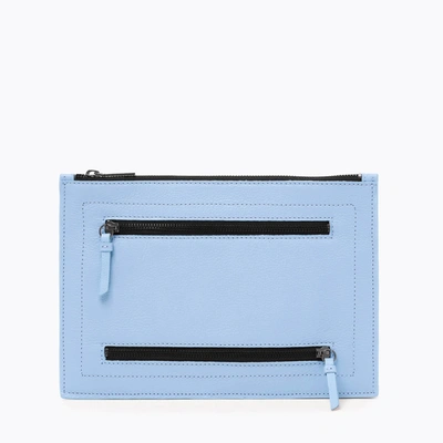 Botkier Chelsea Medium Clutch In Blue