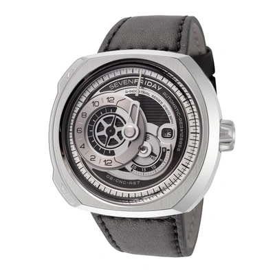 Sevenfriday Men's Q1-03 Q-series 47.6 Automatic Watch In Silver