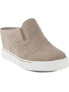 SUGAR KALLIE WOMENS FAUX SUEDE SLIP ON CASUAL AND FASHION SNEAKERS