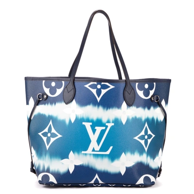 Pre-owned Louis Vuitton Neverfull Tie Dye Limited Edt Mm In Multi