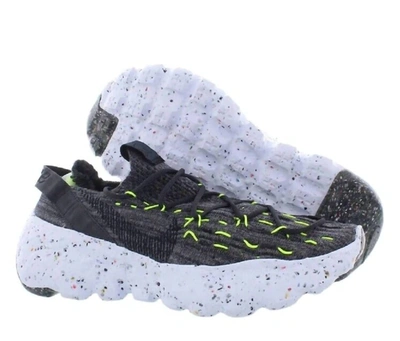 Nike Men's Space Hippie 04 Sneakers In Black/black-volt-white In Grey