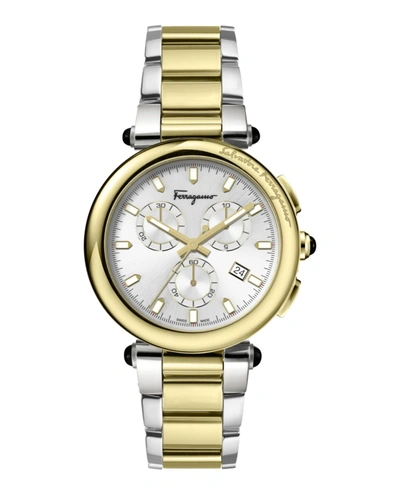 Ferragamo Idillio Chrono Watch In Gold