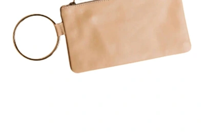 Able Fozi Wristlet In Pale Blush In Beige