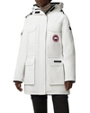 Canada Goose Hooded And Long-sleeved Pie Overcomes In White