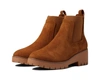 Blondo Dyme Boot In Cognac Suede In Brown