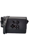 Christian Louboutin Carasky Sequin Chain Crossbody Bag In Black