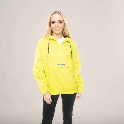 Members Only Women's Solid Popover Oversized Jacket In Yellow