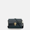 APATCHY LONDON THE BLOXSOME BLACK LEATHER CROSSBODY BAG