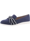 LIFESTRIDE ZEST WOMENS BOW SLIP-ON LOAFERS