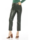 Alexia Admor Mila Faux Leather Pants In Green