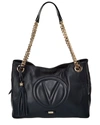 VALENTINO BY MARIO VALENTINO VALENTINO BY MARIO VALENTINO VERRA SIGNATURE LEATHER SHOULDER BAG