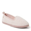 DEARFOAMS WOMEN'S RACHEL MARLED CHENILLE CLOSED BACK SLIPPER