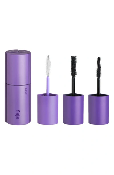 Kaja Wink Lash Trio Mascara Clear, Black, Black 3x 0.26 oz/ 7.5g