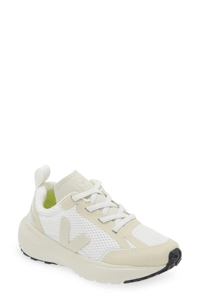 Veja Unisex Canary Lace-up Trainers - Toddler, Little Kid In White