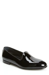 Zegna Chaussures Sans Lacets Gala En Cuir Noires In Black