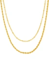 NES JEWELRY PAIGE HARPER LAYERED CHAIN NECKLACE
