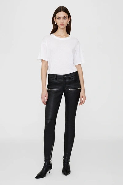 Anine Bing Remy Trouser In Black