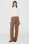 ANINE BING ANINE BING CARRIE PANT IN CAMEL TWILL