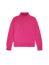Pangaia Women's Recycled Cashmere Turtleneck Sweater — Tourmaline Pink L In Tourmaline Pink
