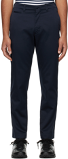 NANAMICA NAVY STRAIGHT TROUSERS