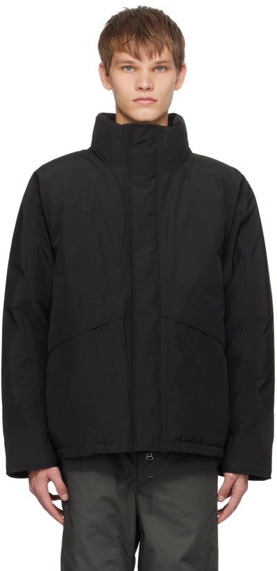 Nanamica Black Short Down Jacket In K Black