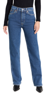 RE/DONE 90S HIGH RISE LOOSE JEANS WESTERN RINSE