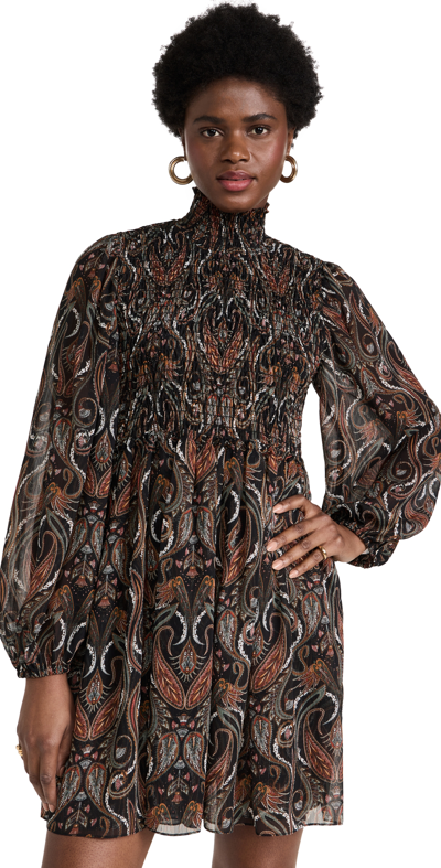 Misa Jessa Dress In Spartina Paisley