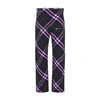 Burberry Plaid-check Straight-leg Trousers In Vine_deep_royal_ip_c