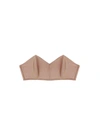 Fleur Du Mal Bandeau Bra In Tan