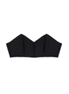 Fleur Du Mal Black Charlotte Bra In Black
