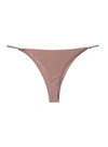 Fleur Du Mal Luxe Cheeky Satin Briefs In Tan
