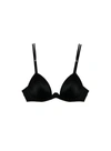 Fleur Du Mal Luxe Plunge Bra In Black