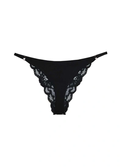 FLEUR DU MAL CHARLOTTE LACE SEAMLESS STRING CHEEKY