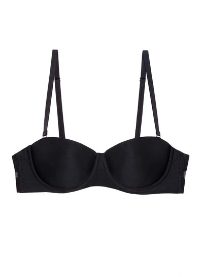 Fleur Du Mal Charlotte Convertible Strapless Bra In Black