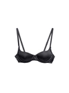 Fleur Du Mal Luxe Plunge Bra In Black