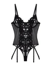 FLEUR DU MAL LILY EMBROIDERY CUPPED BODYSUIT