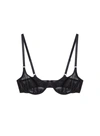 Fleur Du Mal Bouquet Lace Balconette Bra In Black