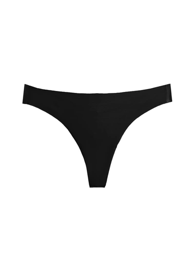 Fleur Du Mal No Show Thong In Black