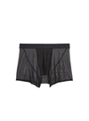 Fleur Du Mal Men's Mesh Boxer Brief In Black