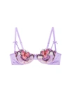 FLEUR DU MAL BUTTERFLY EMBROIDERY BALCONETTE BRA