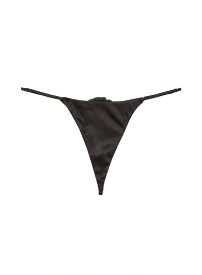 FLEUR DU MAL ROSE LUXE V-STRING