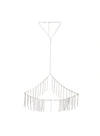 Fleur Du Mal Crystal Body Chain In Crystal