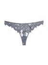 FLEUR DU MAL LILY EMBROIDERY HIPSTER THONG