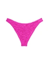 Fleur Du Mal Le Stretch Lace Cheeky In Wild Pink