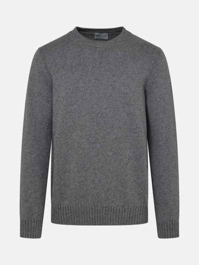 Settefili Grey Cashmere Blend Sweater